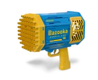 Kidst Bubble Machine Bazooka Outdoor Bubble Blaster 88 holes Rechargeable - Blue