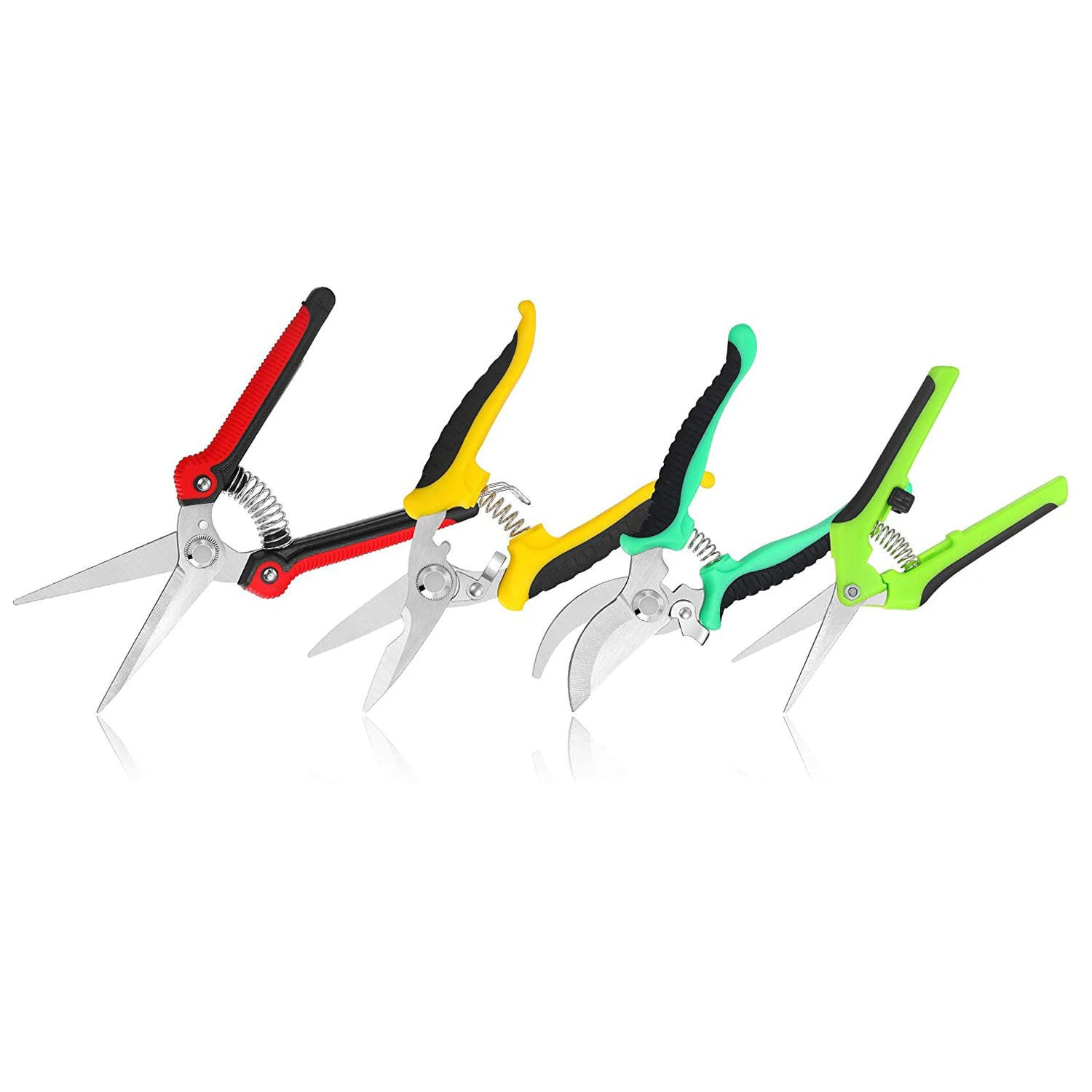 Stainless Steel Garden Trimmer Shears - 5PCS