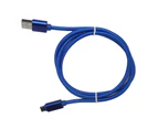 1A Usb Braided Rope Cable Phone Data Transfer Line For Mobile Phone 1M Charging Cablemicro