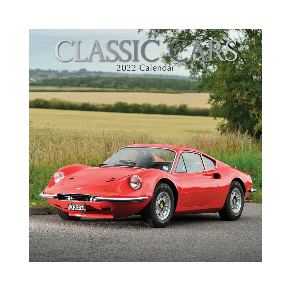 2022 Square Wall Calendar - Transport Classic Cars