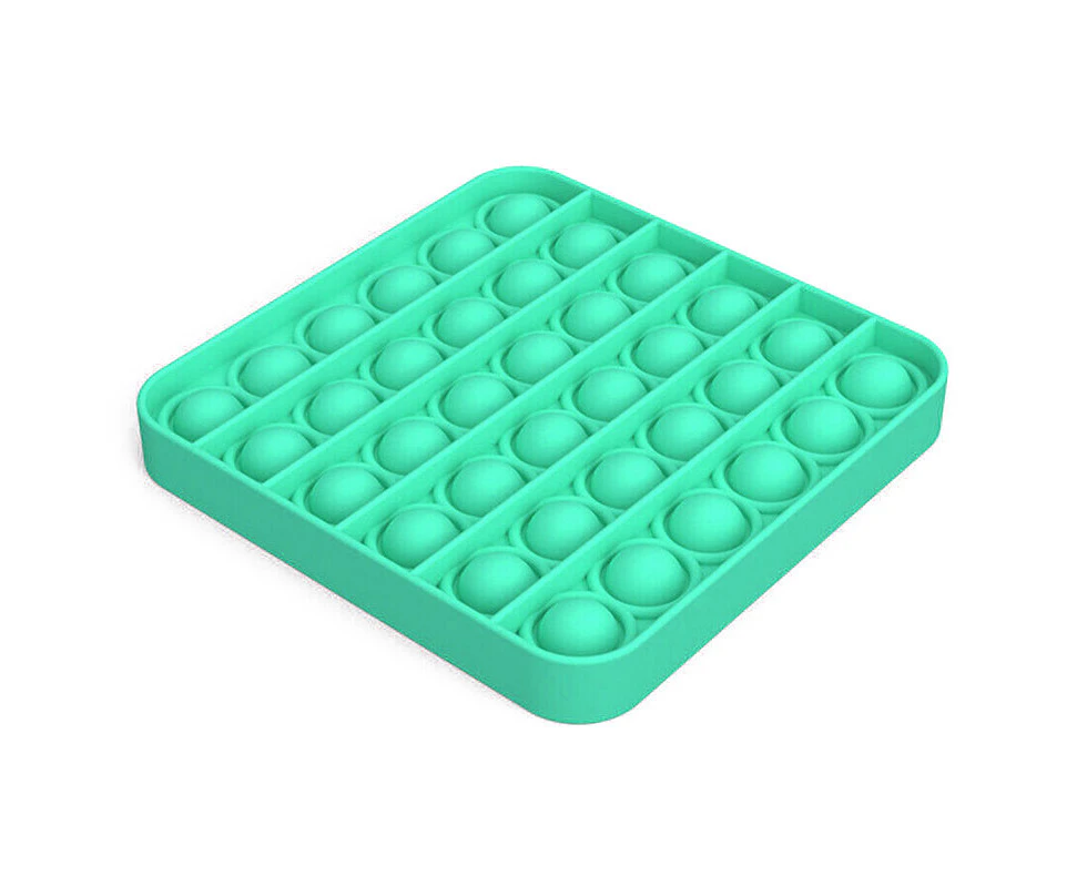 Fidget  Push  Pop  It  Bubble  Square  Green