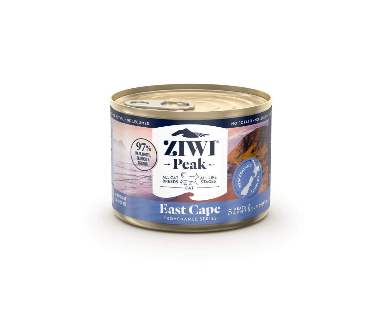 ZiwiPeak Canned Provenance East Cape Cat Food 12x170g