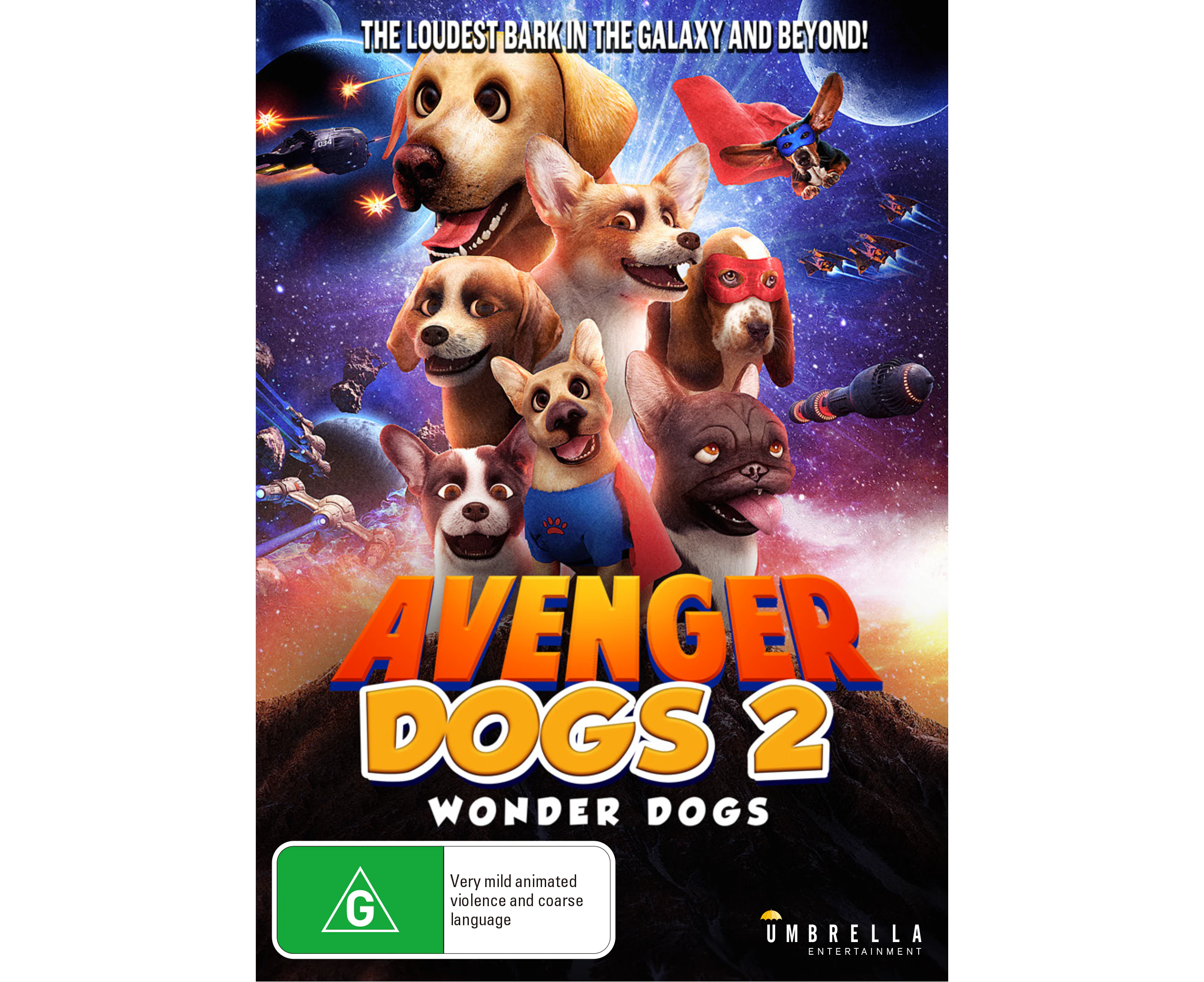 Avenger Dogs 2: Wonder Dogs (2020) DVD