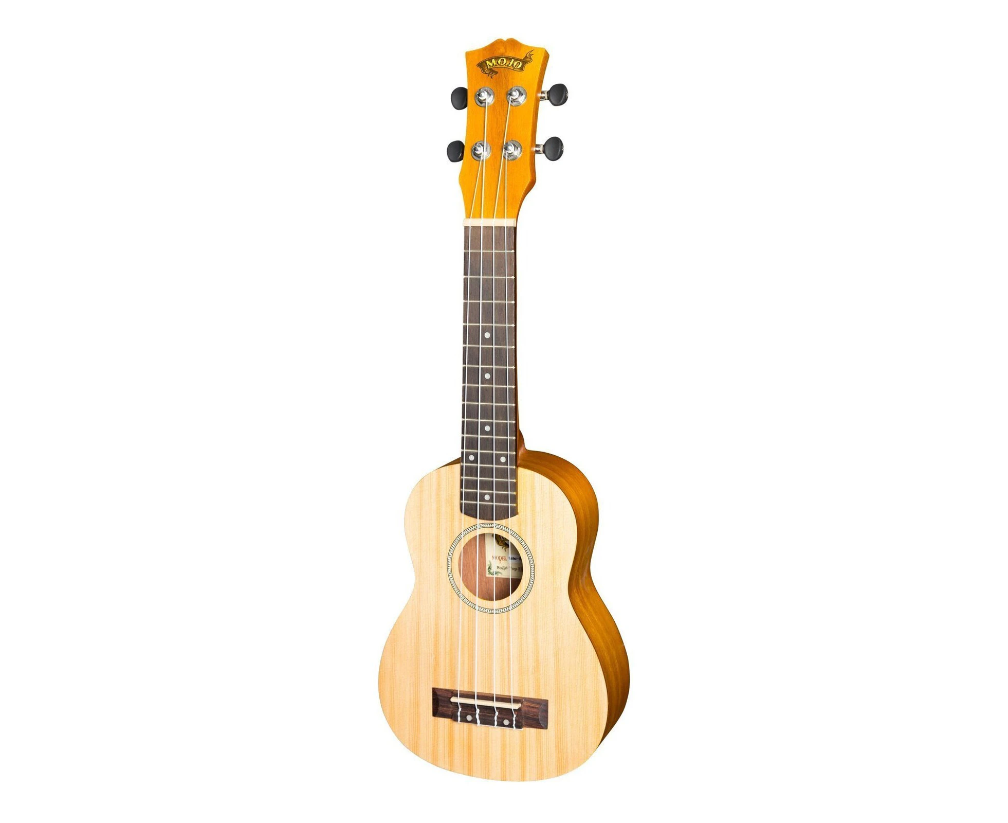 Mojo 'SA30 Series' Spruce Top and Acacia Back & Sides Soprano Ukulele (Natural Satin)