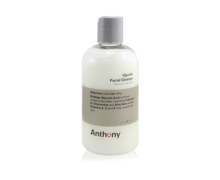 Anthony Logistics For Men Glycolic Facial Cleanser - For Normal/ Oily Skin 161061 237ml/8oz