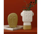 Imitation Series Face Vase White