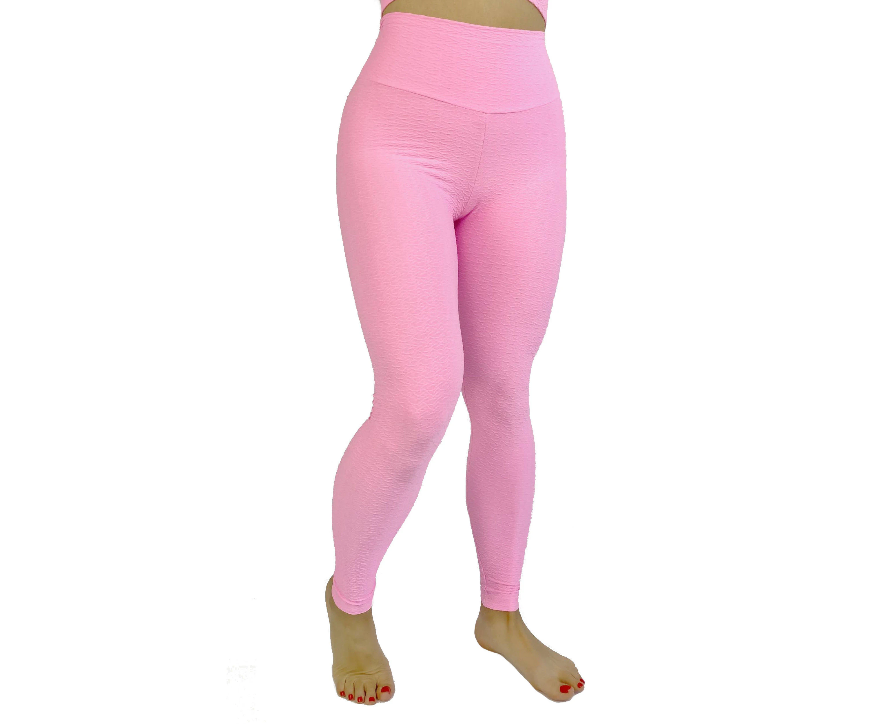 Pink Crash Cross Tights