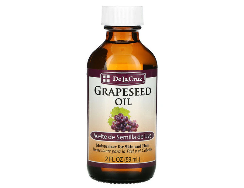 De La Cruz, Grapeseed Oil,  2 fl oz (59 ml)