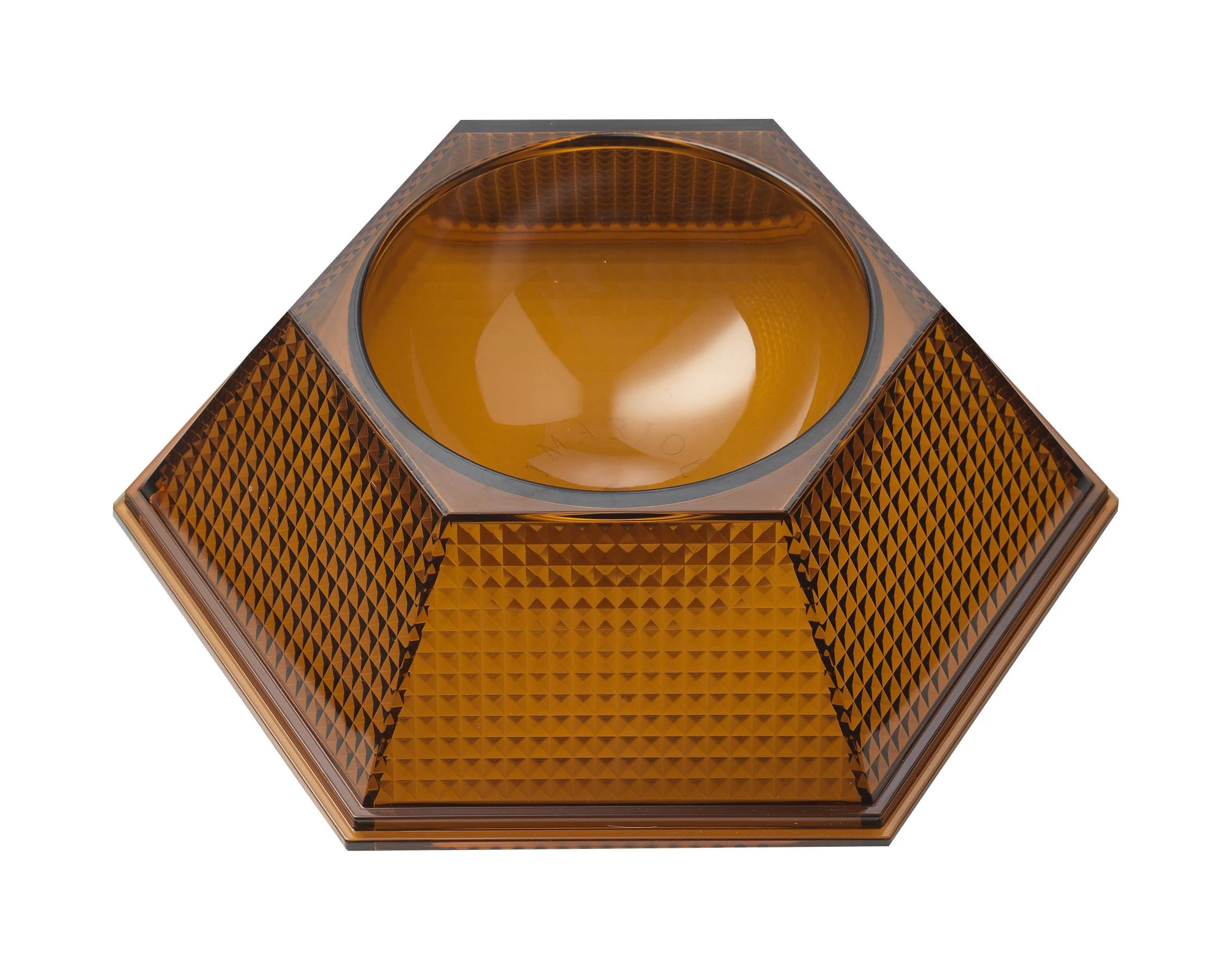 Mario Luca Giusti Dog Dish Amber