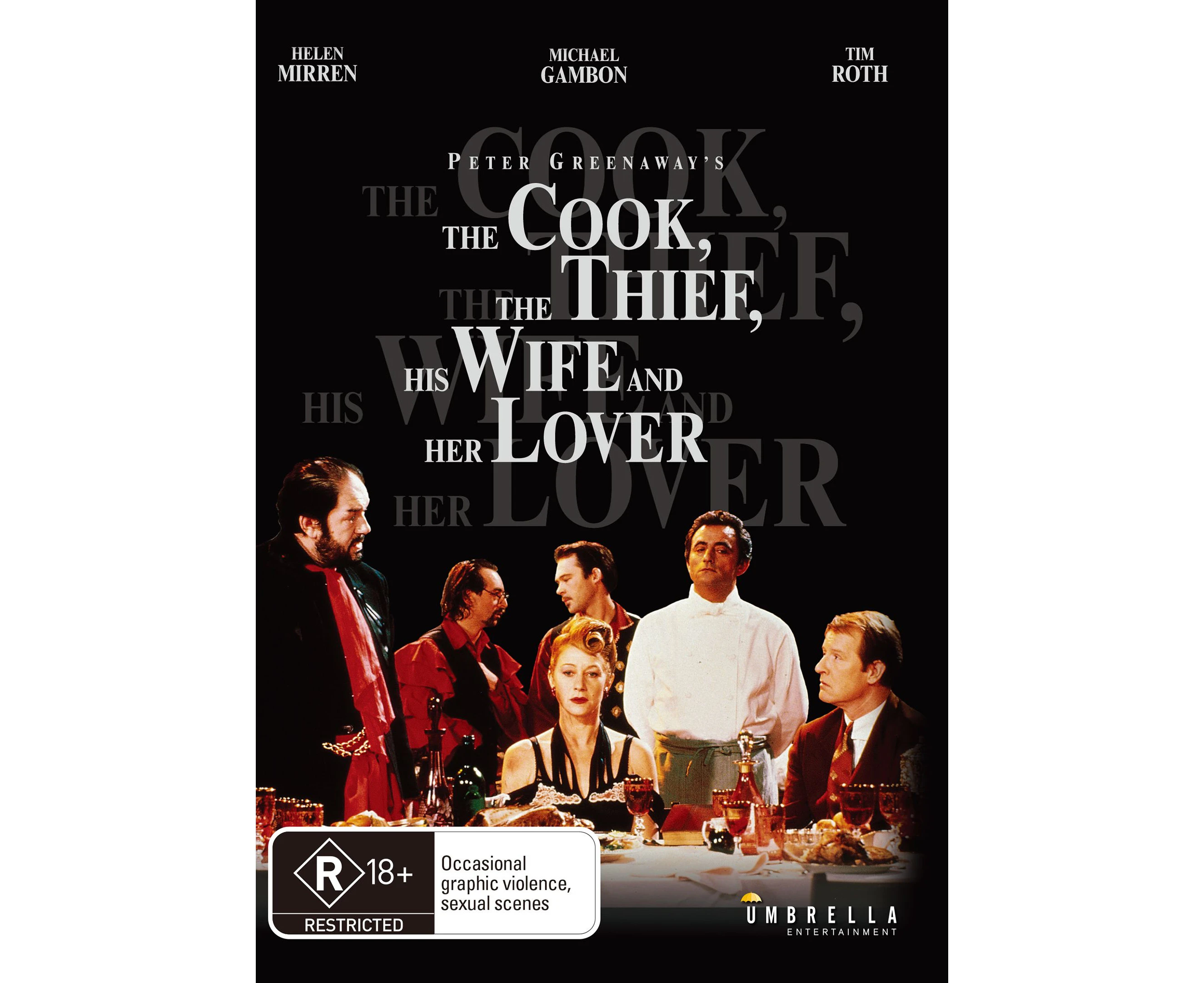 COOK, THE THIEF, HIS WIFE AND HER LOVER, THE