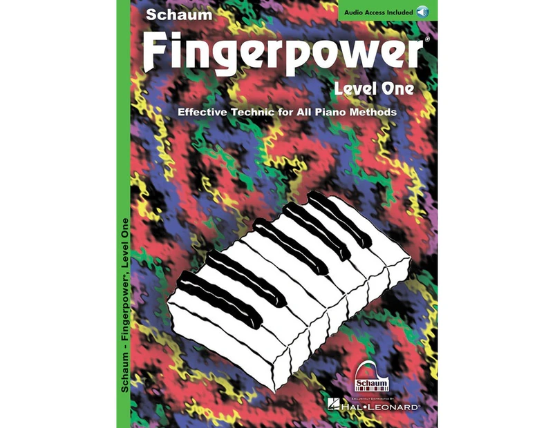 Schaum Fingerpower Level 1 Book/Online Audio (Softcover Book/Online Audio)