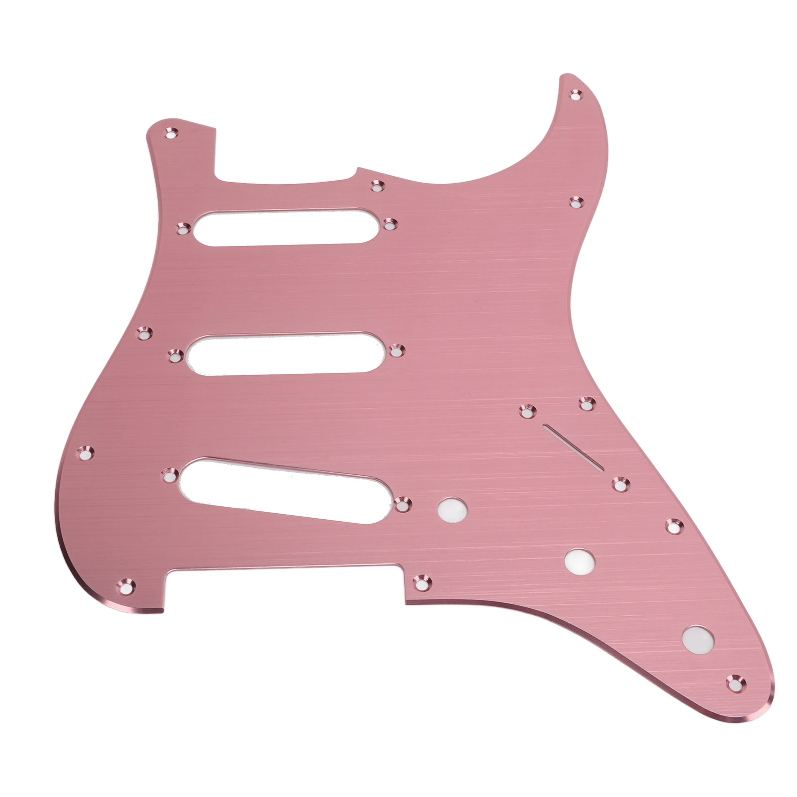 Metal Guitar Pickguard Compact Standard Guitars Scratch Plate For Beginners Hobbyistspink Gq63