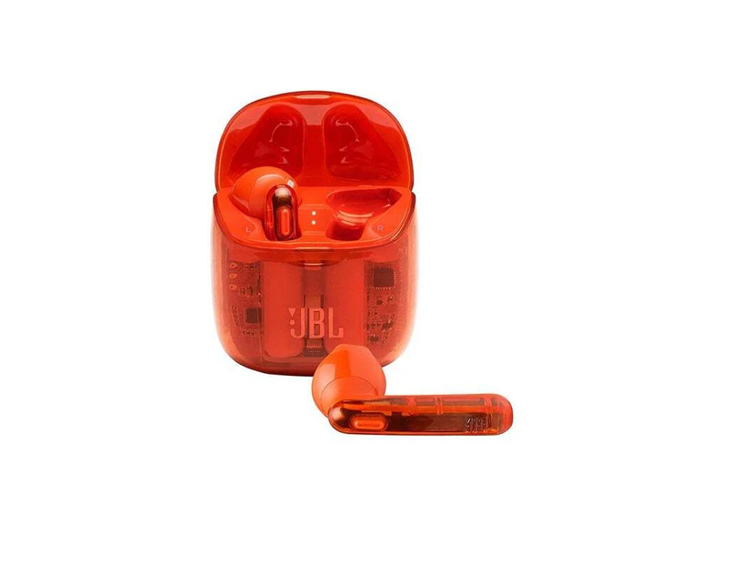 JBL Tune 225 TWS True Wireless In-Ear Headphones - Ghost Orange