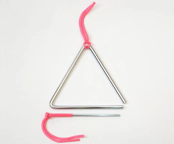 Triangle Chrome with Beater-6 inch