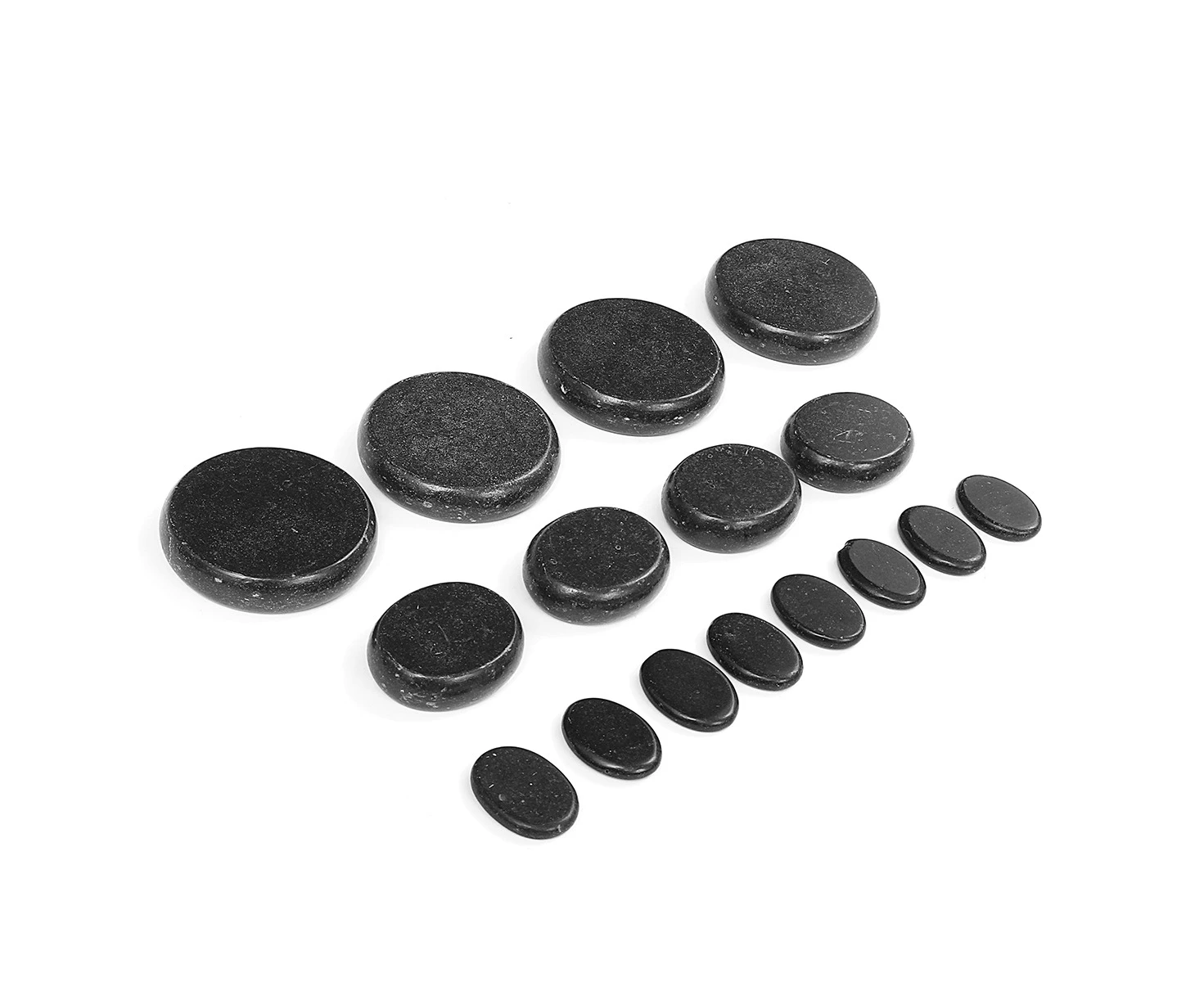 16Pcs Massage Stones Natural Stone Set