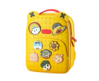 Momax Kids Large Capacity School Backpack Bag-Yellow
