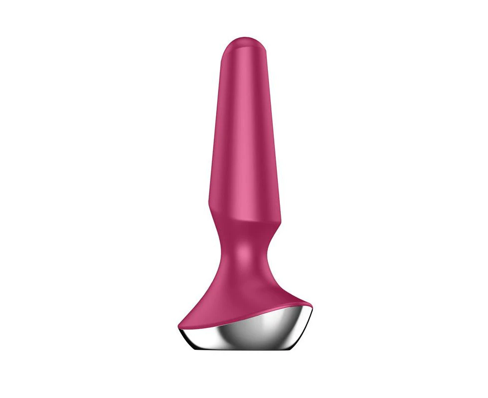 Satisfyer Plug-ilicious 2 Vibrating Butt Plug - Berry