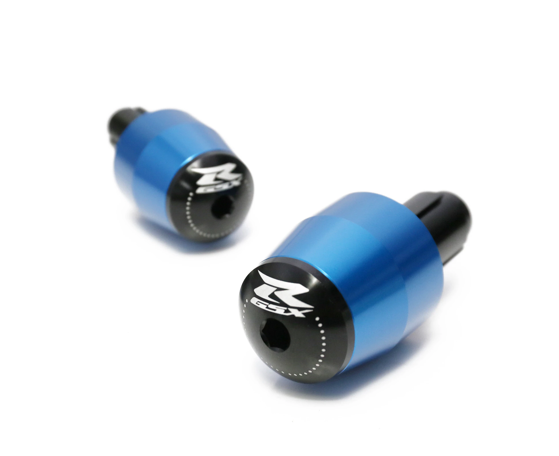 Blue LIM CNC Bar End Weight For Suzuki GSX-R 750 01-05 04 03 02