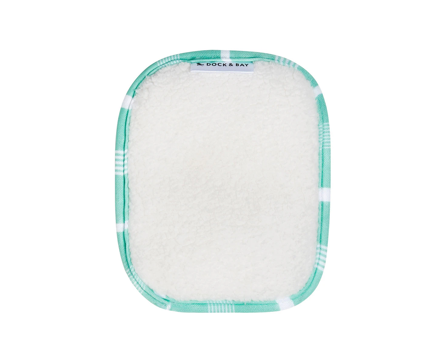 Dock & Bay : Home Reusable Makeup Wipes (pk of 3) - Eucalyptus Green