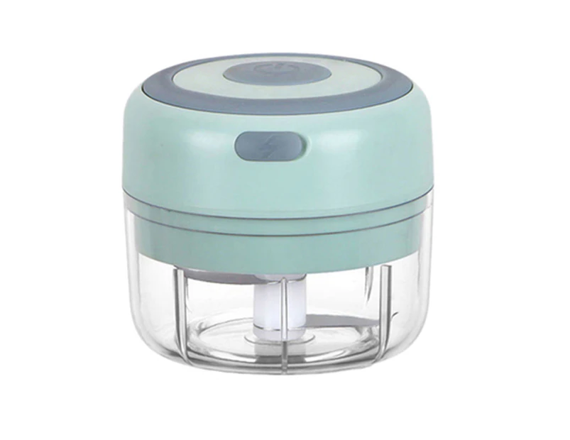 NOVBJECT 250ml Mini Electric Garlic Chopper Food Vegetable Mincer Grinder Blender Crusher