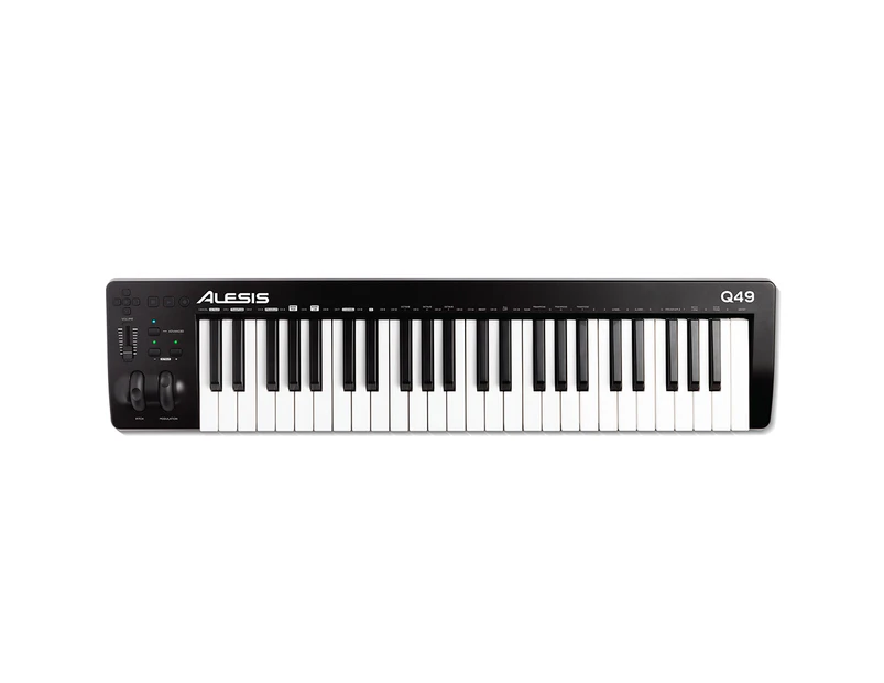 Alesis 49 Electric Keyboard USB/MIDI Controller/Musical Instruments For Mac/PC