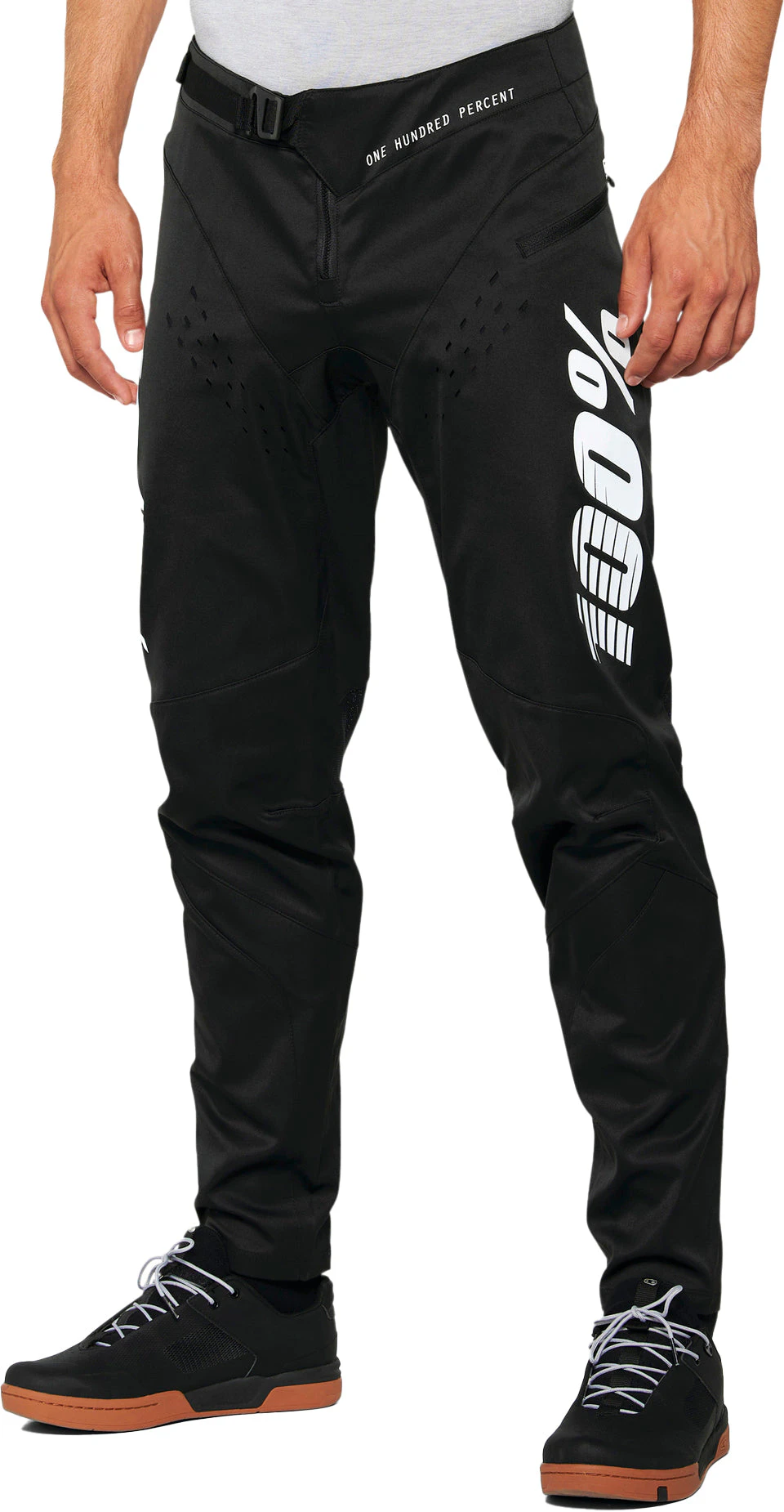 100% R-CORE Men's Downhill Pants - Black [Size: 36]