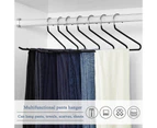 MadeSmart 20 Pcs Trousers Pants Hangers Strong and Durable Space Saving Storage Hangers