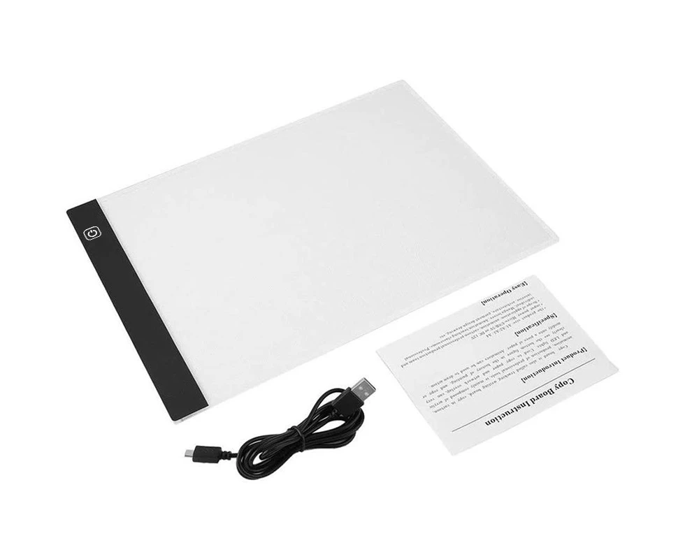 A4 USB Dimmable Led Drawing Copy Pad Tablet Diamond Painting Board Art Copy Pad Writing Board