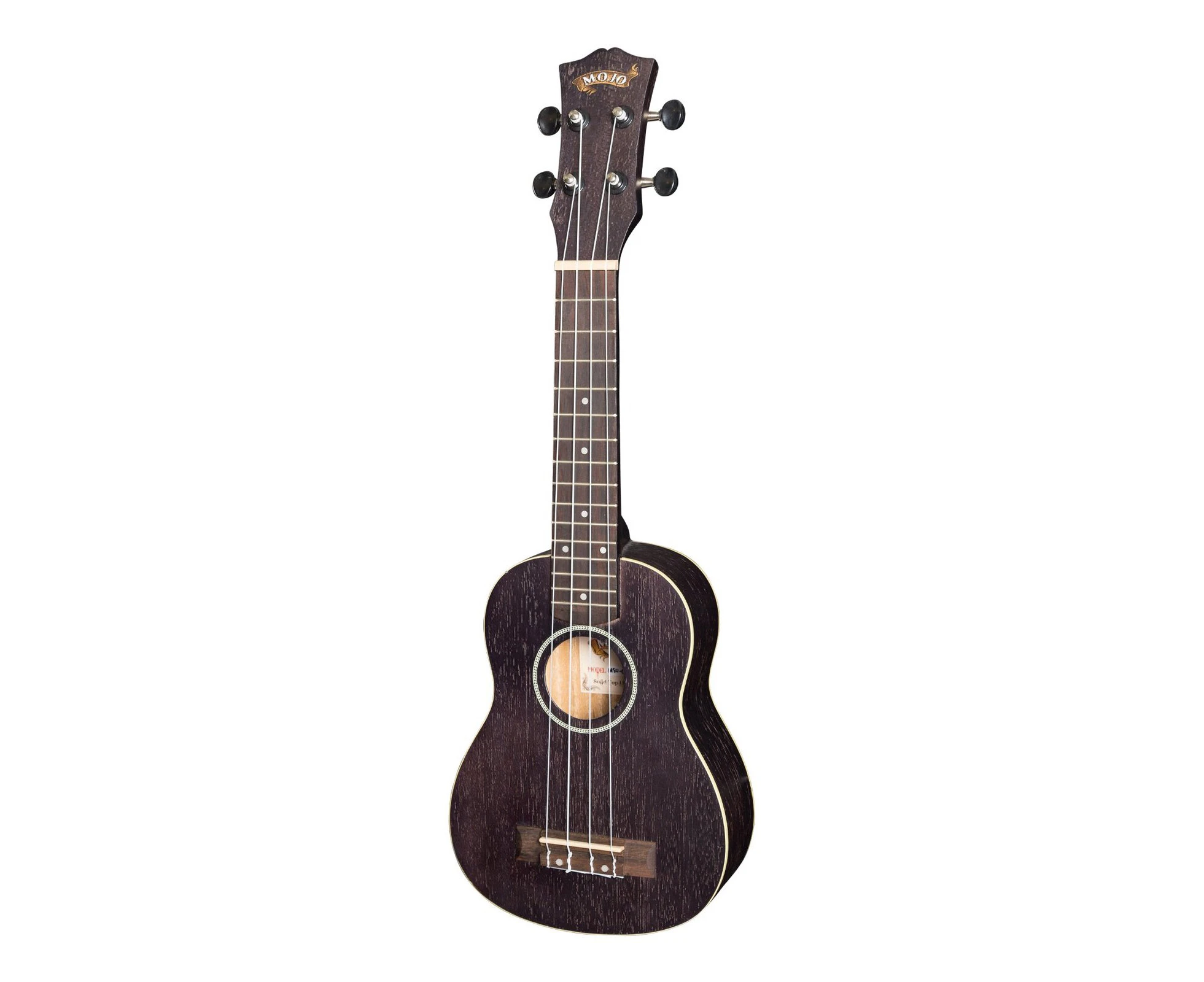 Mojo 'Colour Series' Soprano Ukulele (Black)