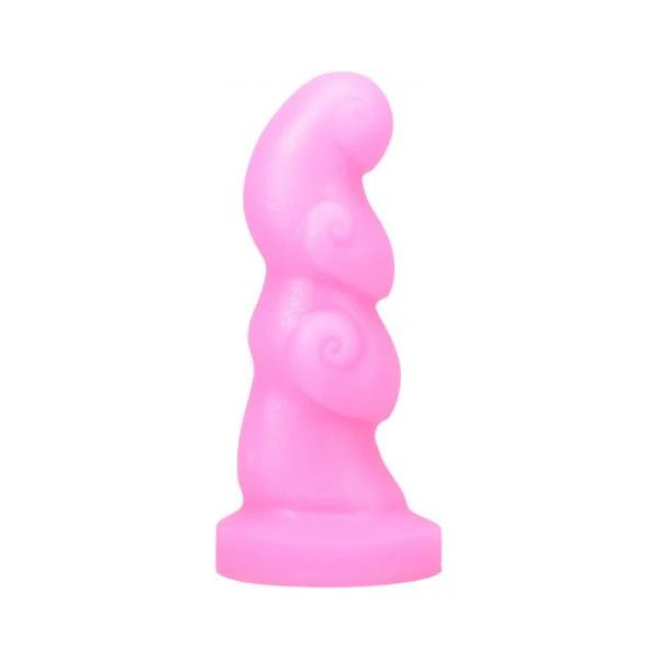 Tantus Hookah 5.75 In. Soft Dildo Bubble Gum The Ultimate Pleasure Adventure For G Spot And P Spot Stimulation