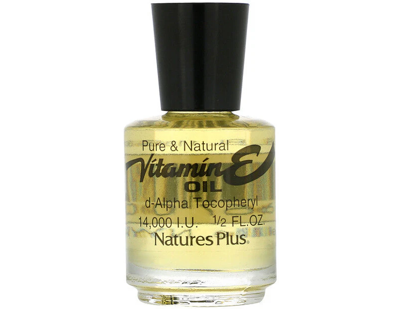 Nature&#39;s Plus, Vitamin E Oil, 14,000 IU, 1/2 fl oz