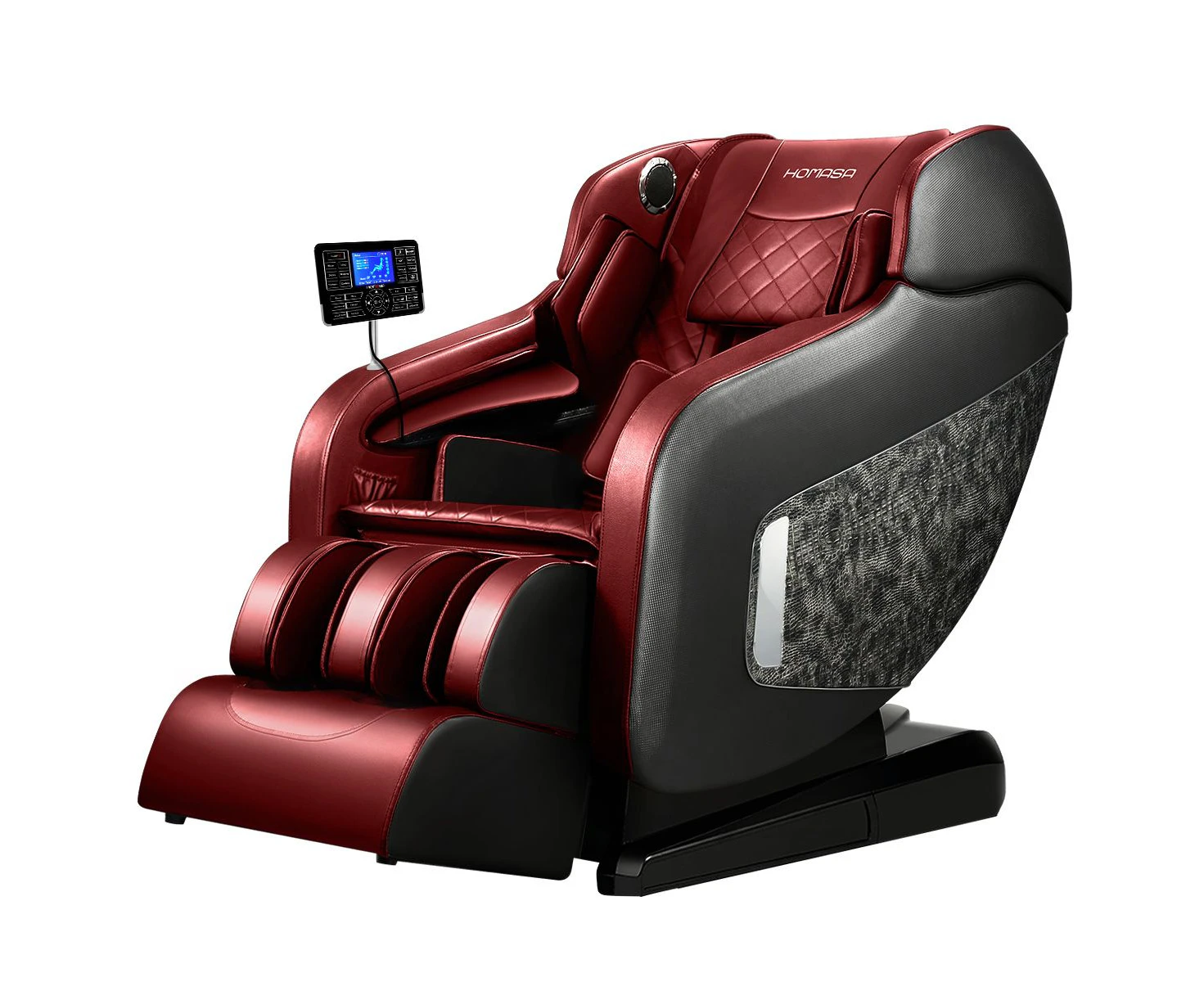 HOMASA 4D Massage Chair Zero Gravity Recliner Electric Massager Full Body Red