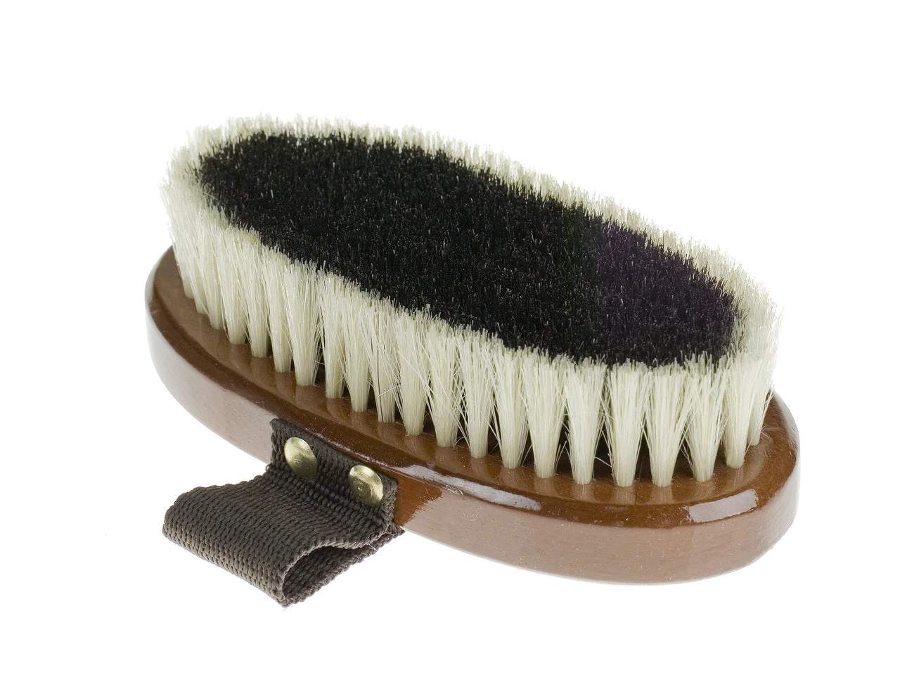 Horze Natural Body Brush Small (wood Backed)