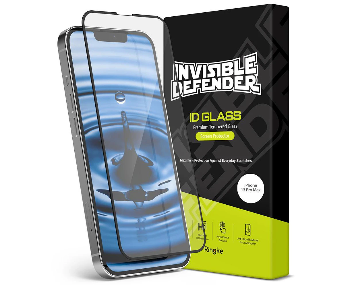 iPhone 13 Pro Max Screen Protector | Invisible Defender Glass