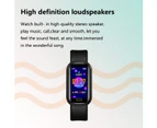 Catzon Smart Watch(Receive/Make Call)  Full Touch Tracker With Heart Rate-Black