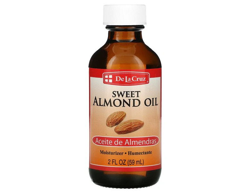 De La Cruz, Sweet Almond Oil, 2 fl oz (59 ml)