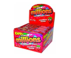 Zappo Millions Tiny Tasty Chewy Sweets Candy Strawberry Flavour 75g X 24 Pack