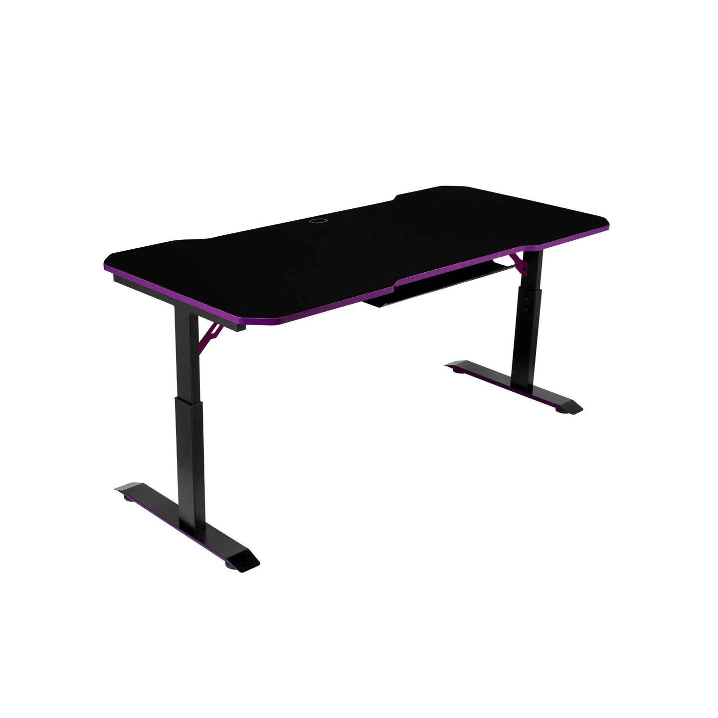 Cooler Master GD160 Gaming Desk Computer Home Office Table Desk Black/Purple