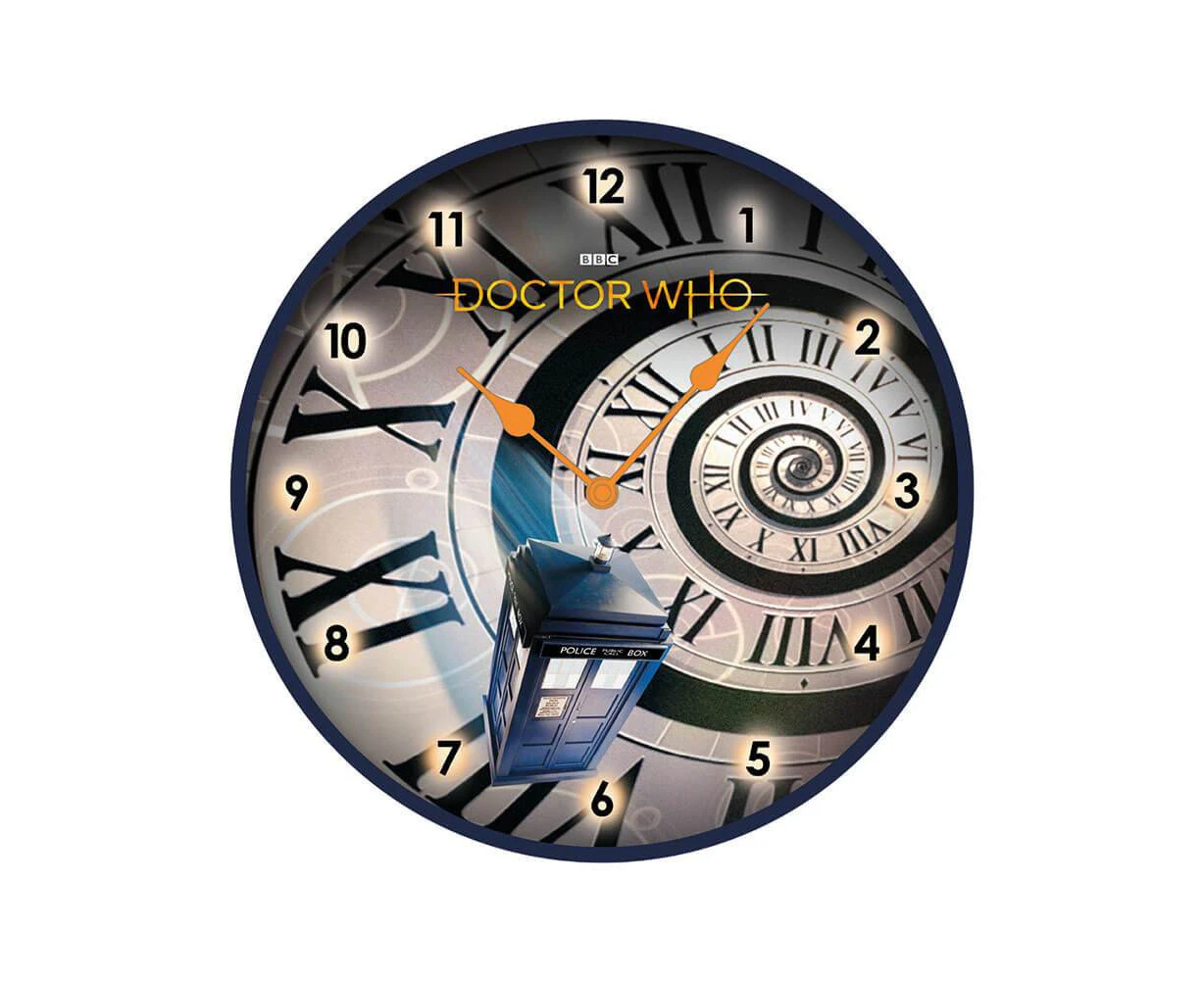 Doctor Who Time Spiral Wall Clock