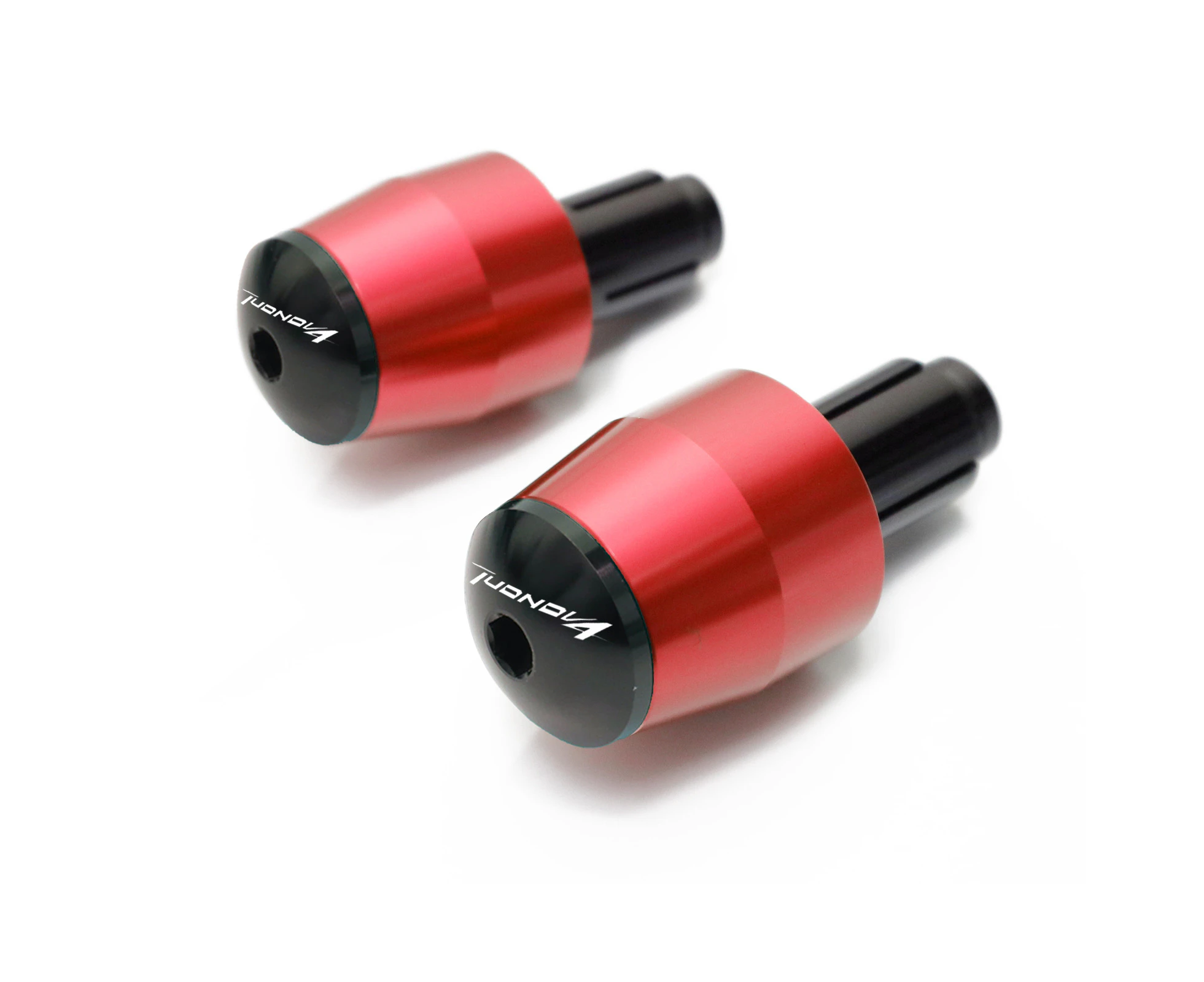 Red LIM CNC Bar End Weight For Aprilia TUONO V4 1100 RR 15-19 18 17 16