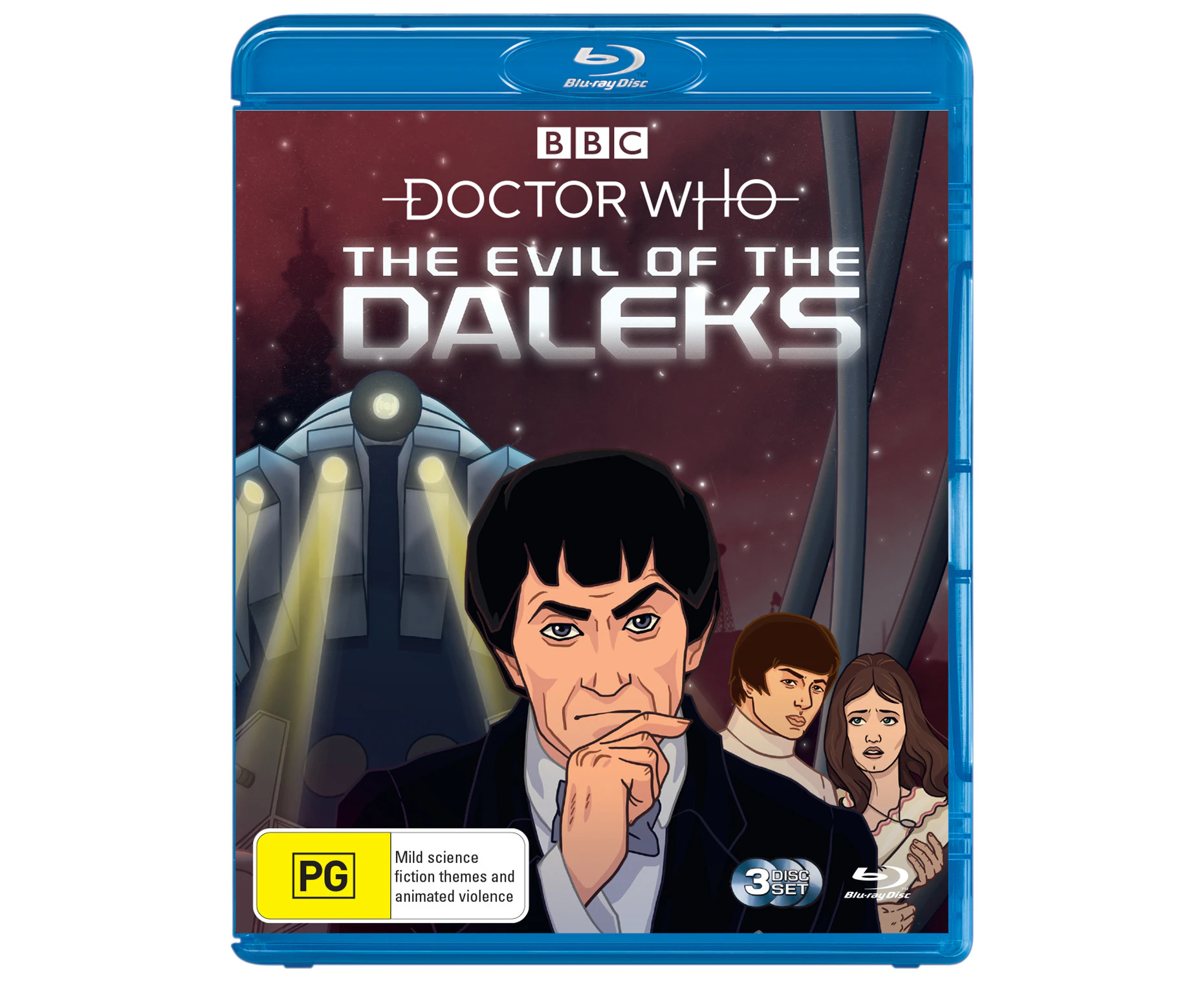 Doctor Who The Evil of the Daleks Box Set Blu-ray Region B