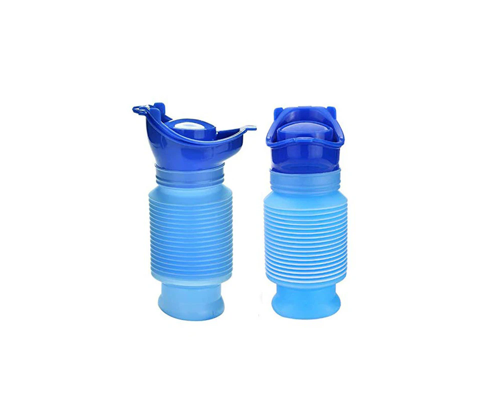 Winmax Emergency Urinal Portable Mini Outdoor Camping Travel Shrinkable Personal Mobile Toilet 2 Pcs