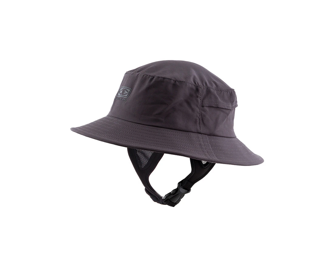 Ocean & Earth Bingin Soft Peak Surf Hat - Black - Black