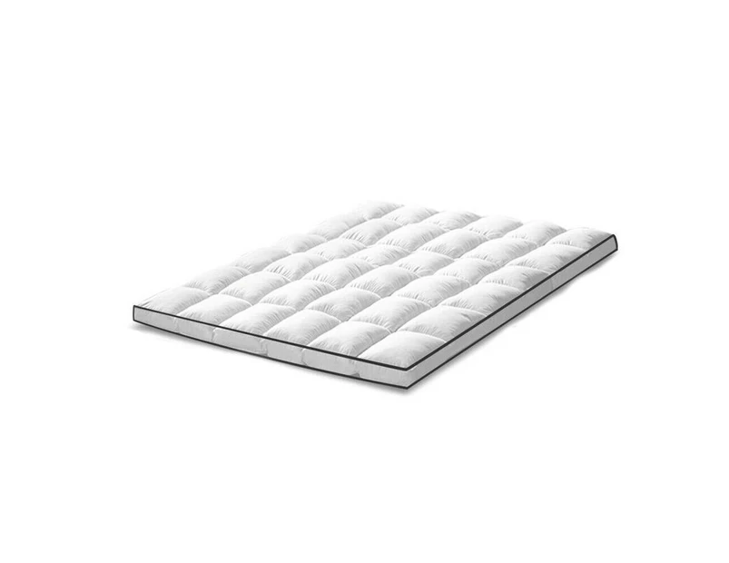 Pillowtop Mattress Topper Luxury Bedding Mat Pad Protector Cover All Size [Size: Single]