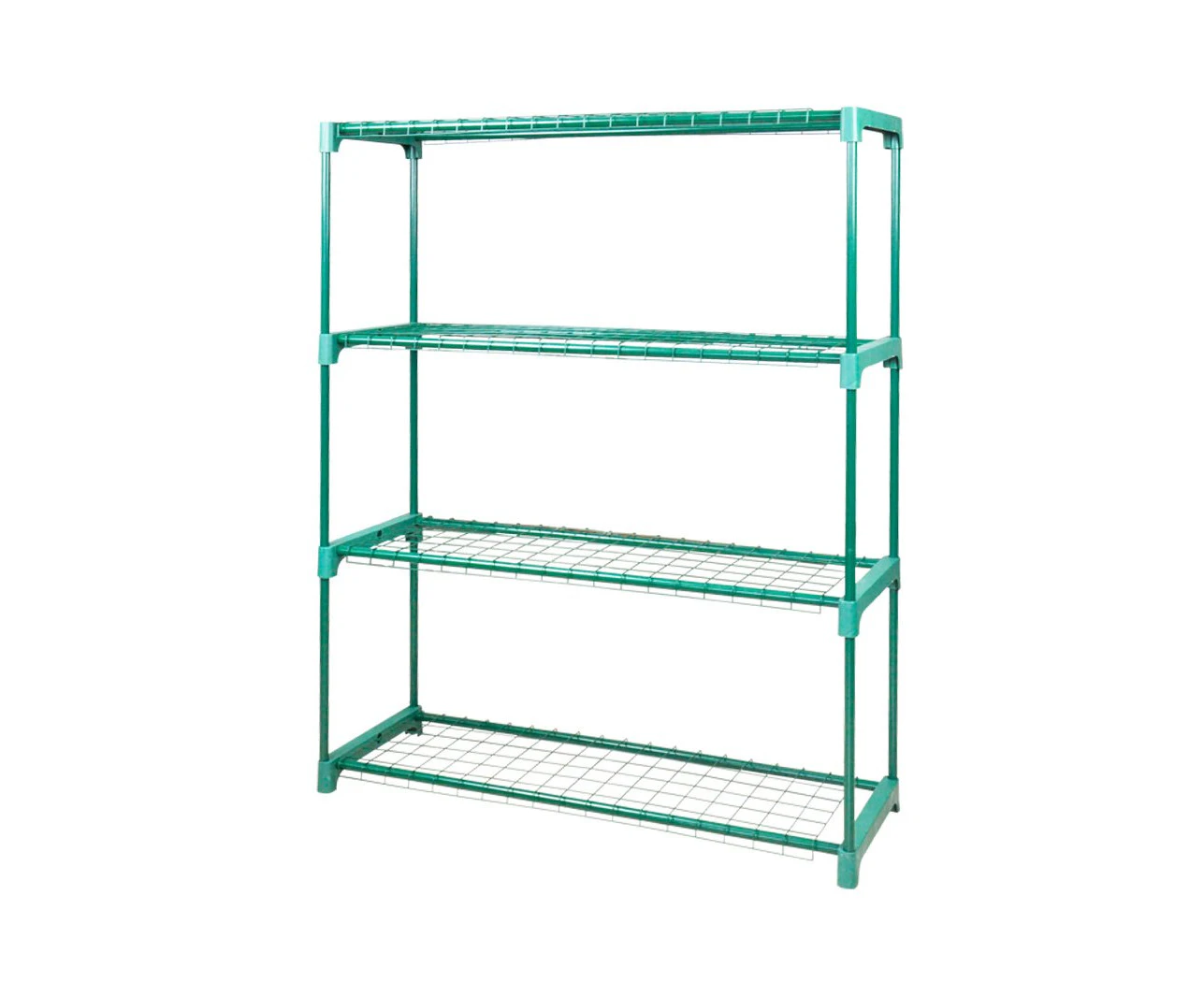 Livington 2x 4 Tier Plant Shelve Garden Greenhouse Steel Storage Shelving Frame Stand Rack