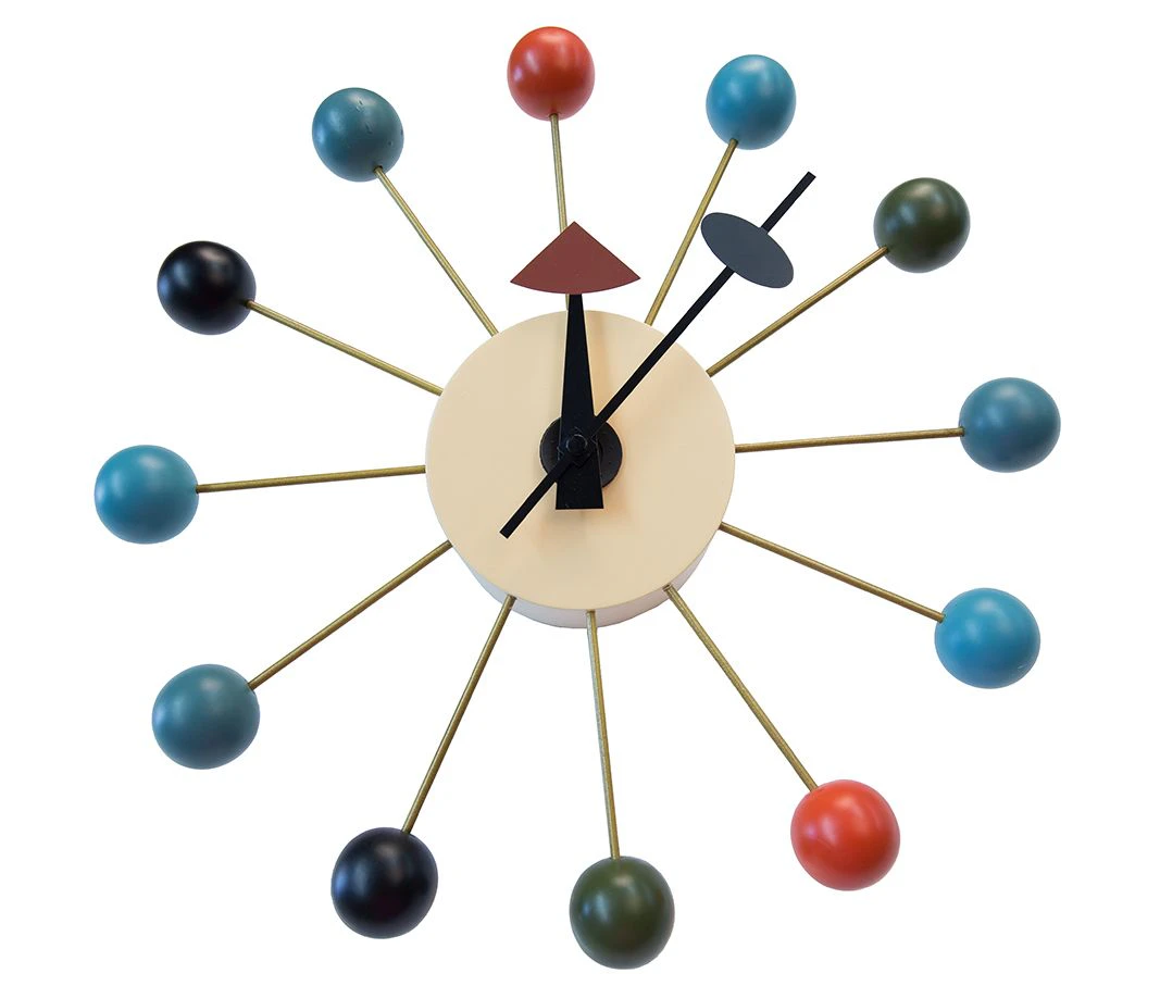 Replica George Nelson Ball Clock - Multicoloured