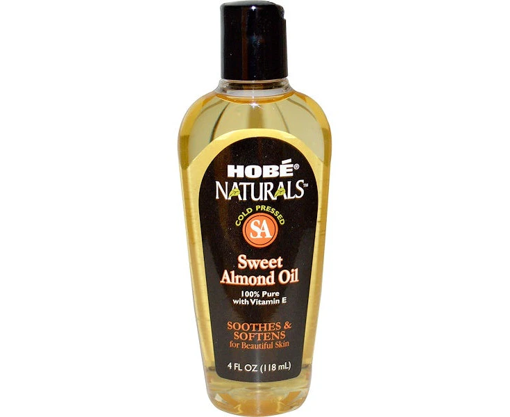 Hobe Labs, Naturals, Sweet Almond Oil, 4 fl oz (118 ml)