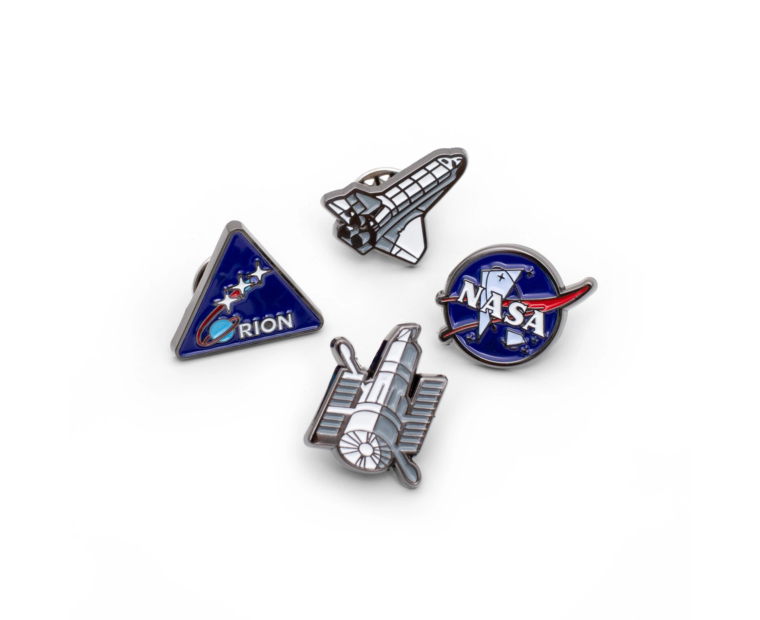 ThumbsUp NASA Enamel Badge Set