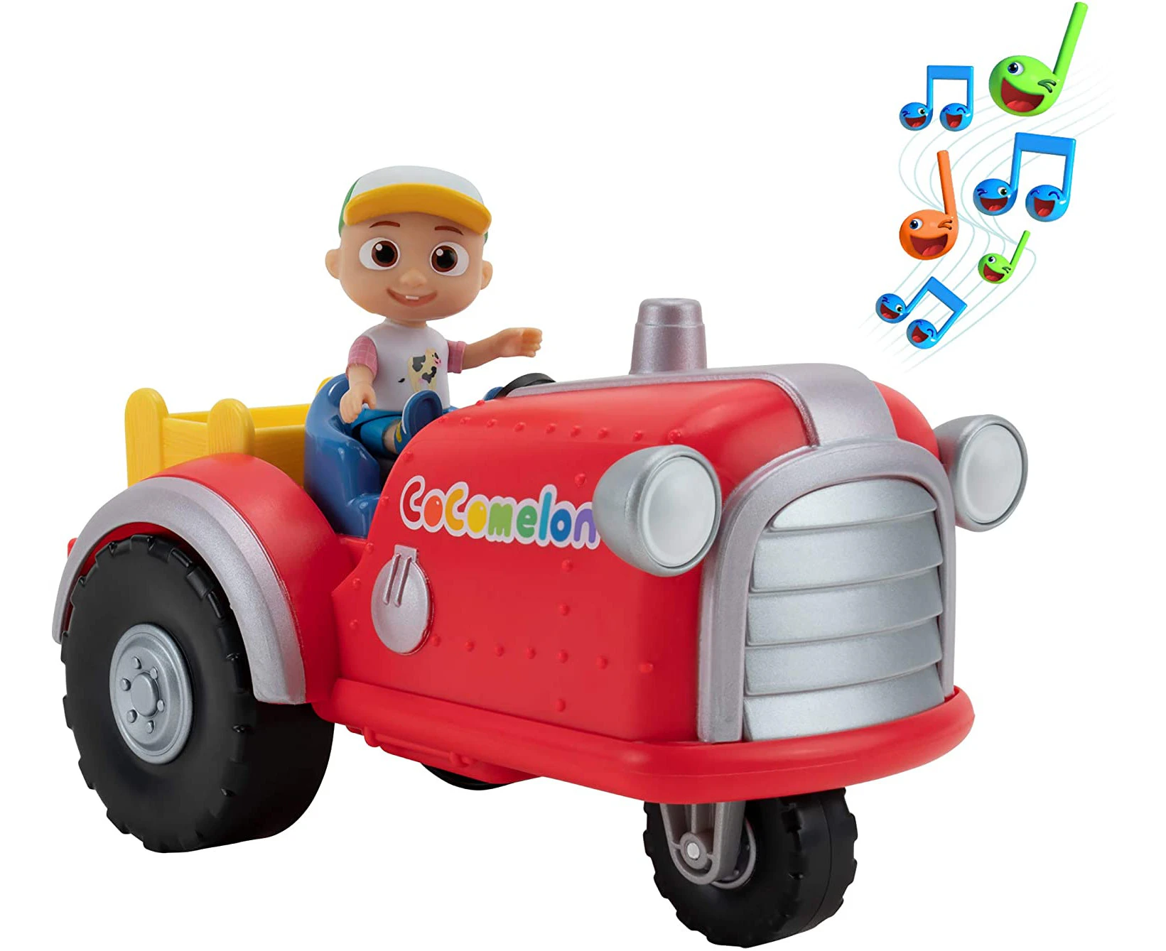 Cocomelon Musical Tractor with Sounds & Exclusive Farmer JJ Figure