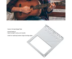 Guitar Bridge Plate Metal High Strength Standard 4 String Bridge Board Guitar Accessories